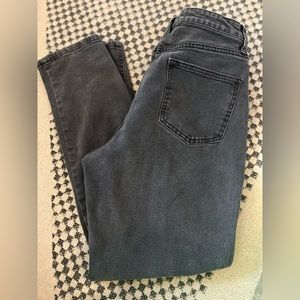 High rise curvy mom jean